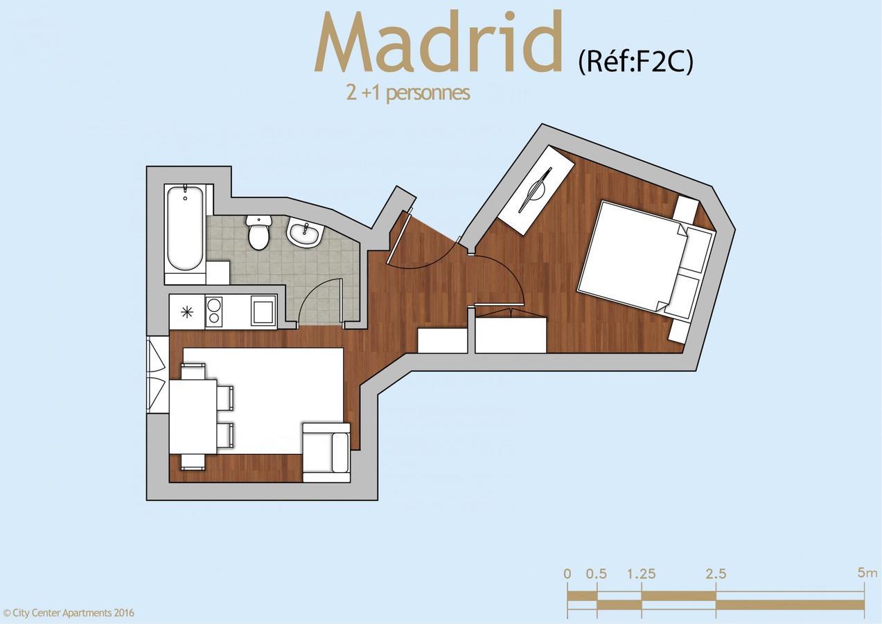 City Center Apartements Fourche Bruselas Exterior foto